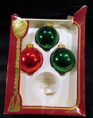 LOT 67 VINTAGE CHRISTMAS ORNAMENTS SANTA LAND VICTORIA - LOT INCLUDES A VARIETY